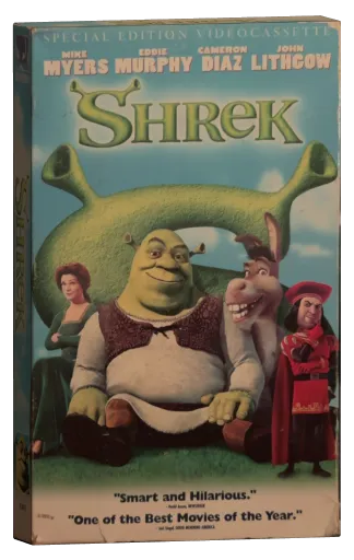 Shrek VHS, DreamWorks Home Entertainment