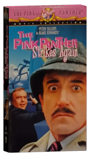 The Pink Panther Strikes Again VHS, MGM