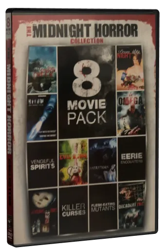 The Midnight Horror Collection 8 Movie Pack DVD cover