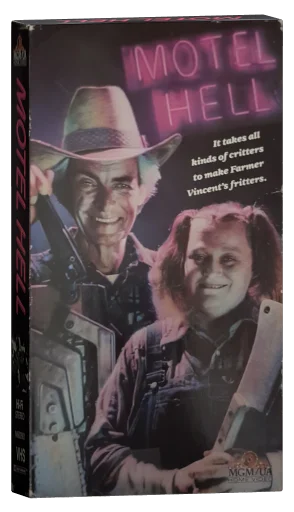Motel Hell VHS, MGM/UA Home Video