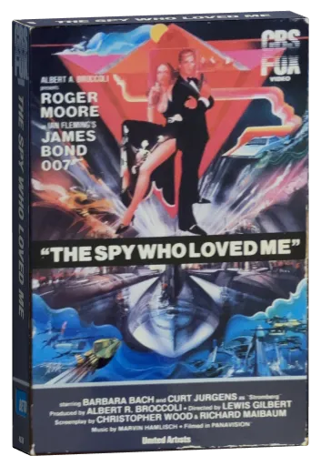 The Spy Who Loved Me Betamax, CBS/FOX Video