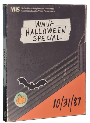 WNUF Halloween Special Blu-ray