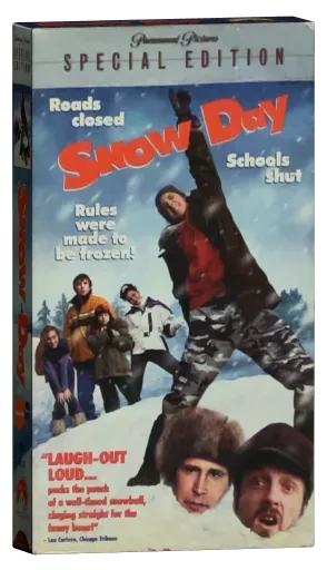 Snow Day VHS, Paramount Pictures Home Entertainment