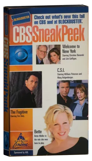 CBSSneakPeek VHS, CBS