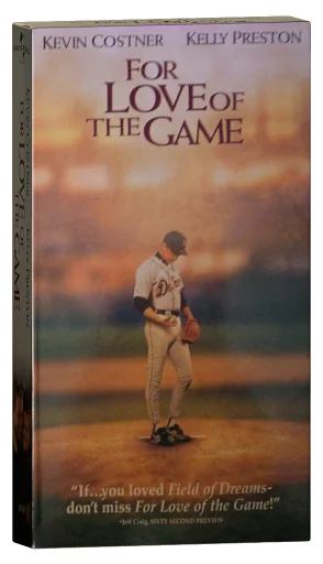 For Love of the Game VHS, Universal