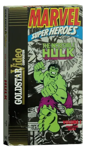 The Marvel Super Heroes VHS cover