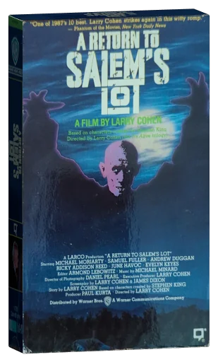 A Return to Salem's Lot Betamax, Warner Home Video