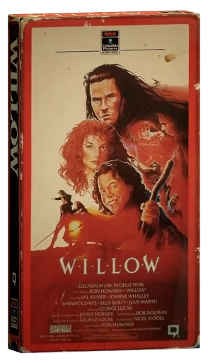 Willow VHS, RCA/Columbia Pictures Home Video