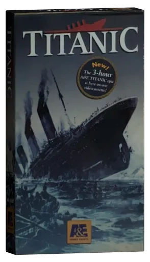 Titanic VHS, A&E Home Video