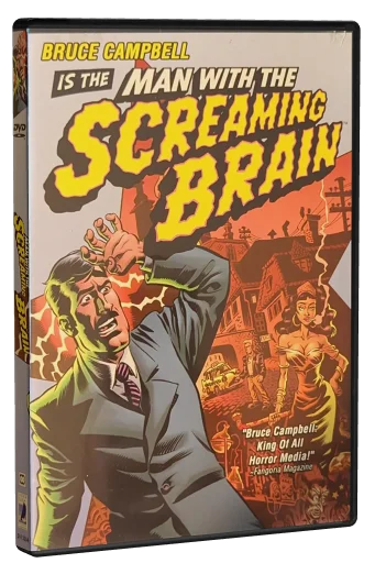Man with the Screaming Brain DVD, Anchor Bay Entertainment