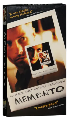 Memento VHS, Columbia TriStar Home Entertainment