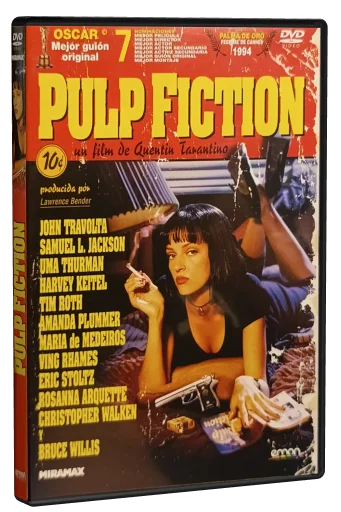 Pulp Fiction DVD, Emon