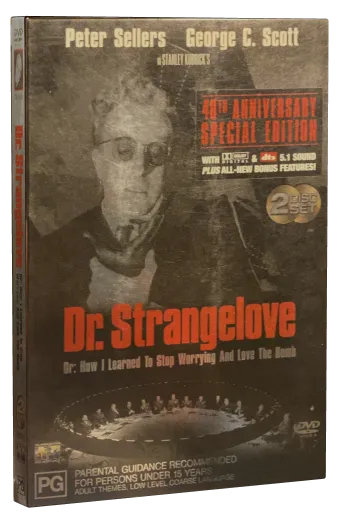 Dr. Strangelove or: How I Learned to Stop Worrying and Love the Bomb DVD, Columbia TriStar Home Video