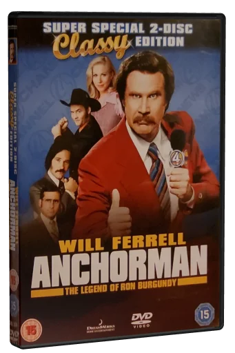 Anchorman: The Legend of Ron Burgundy DVD, DreamWorks Home Entertainment