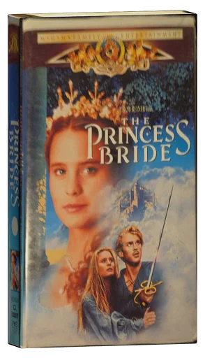 The Princess Bride VHS, MGM/UA Home Video