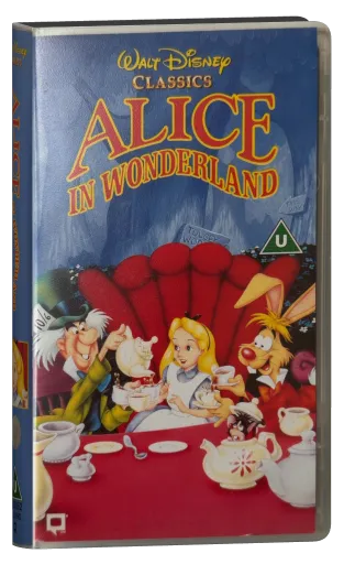 Alice in Wonderland VHS, Buena Vista Home Entertainment