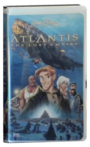Atlantis: The Lost Empire VHS, Walt Disney Home Entertainment