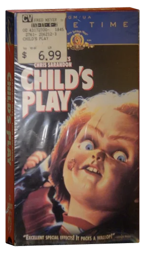 Child's Play VHS, MGM/UA Home Video