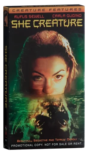 Mermaid Chronicles Part 1: She Creature VHS, Columbia TriStar Home Entertainment