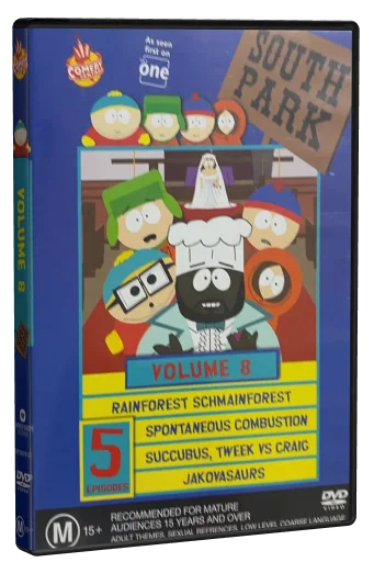 South Park DVD, Warner Vision Australia