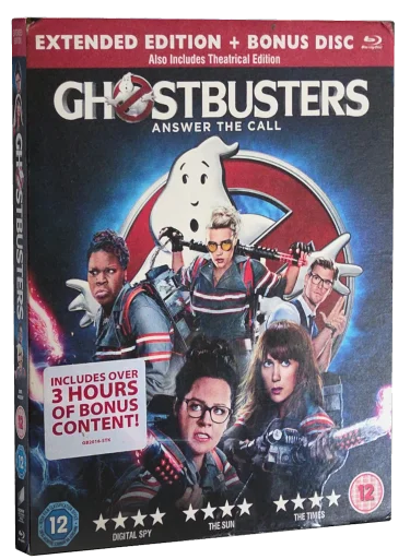 Ghostbusters Blu-ray cover