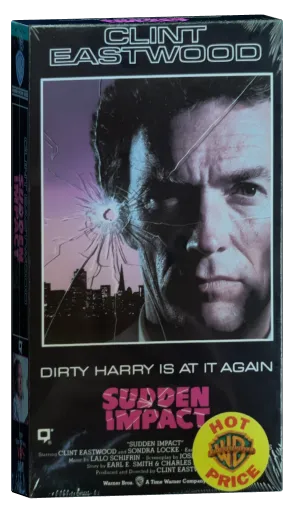 Sudden Impact VHS cover