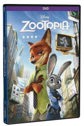 Zootopia DVD, Walt Disney
