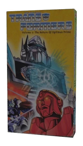 The Transformers VHS cover