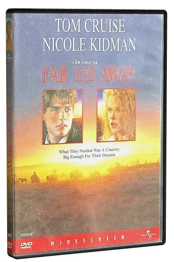 Far and Away DVD, Universal Studios Home Video