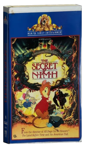 The Secret of NIMH VHS, MGM/UA Home Video