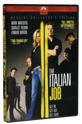 The Italian Job DVD, Paramount Pictures