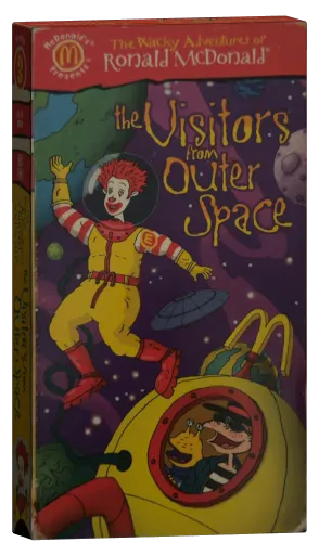 The Wacky Adventures of Ronald McDonald: Have Time, Will Travel VHS cover