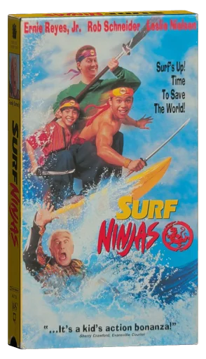 Surf Ninjas VHS, New Line Home Video