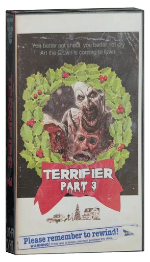 Terrifier 3 VHS, Umbrella Entertainment