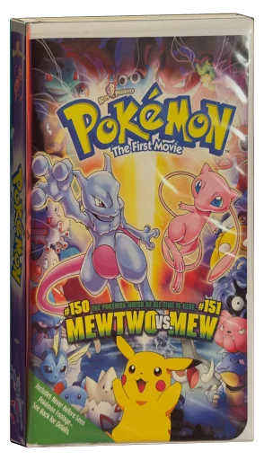 Pokémon: The First Movie VHS, Warner Home Video