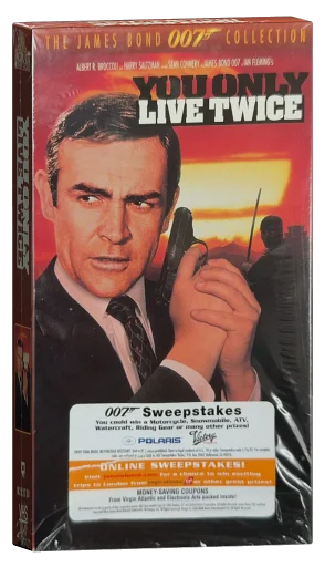 You Only Live Twice VHS, MGM/UA Home Video