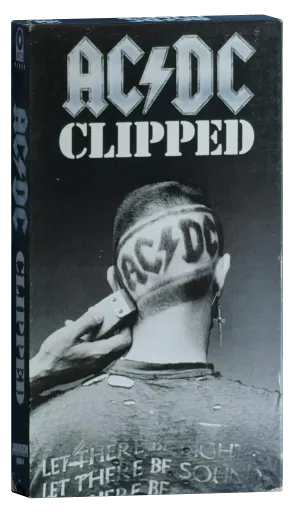 AC/DC Clipped VHS cover
