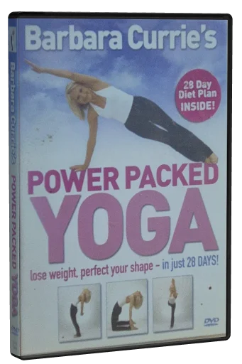 Barbara Currie's Power Packed Yoga DVD cover