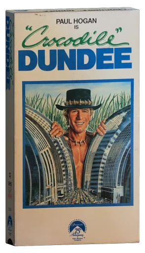 Crocodile Dundee VHS, Paramount Home Video