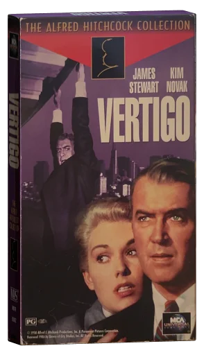Vertigo VHS cover