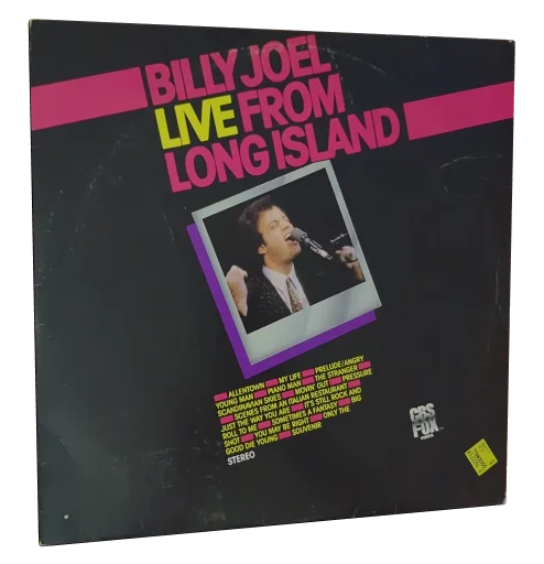 Billy Joel: Live From Long Island Laserdisc, CBS/FOX Video