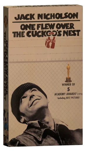One Flew Over the Cuckoo's Nest VHS, Warner Bros.