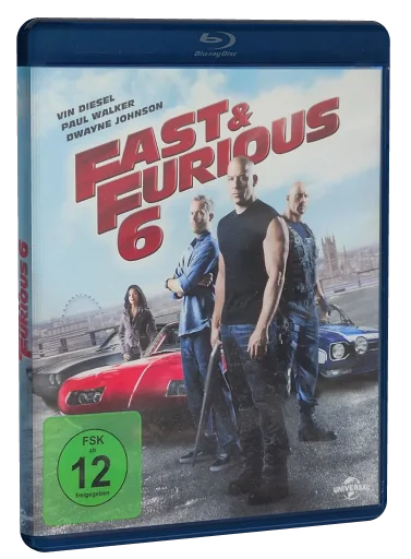 Fast & Furious 6 Blu-ray, Universal