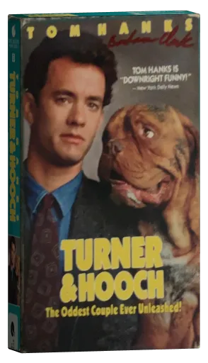 Turner & Hooch VHS, Touchstone Home Video