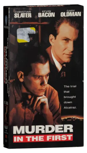 Murder in the First VHS, Warner Home Video
