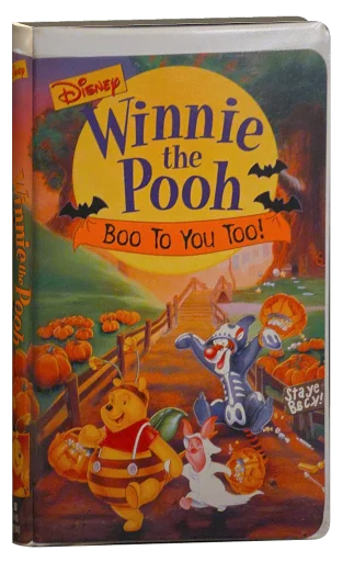 Boo to You Too! Winnie the Pooh VHS, Walt Disney Home Video
