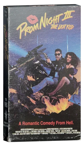 Prom Night III: The Last Kiss VHS, Norstar Home Video inc.