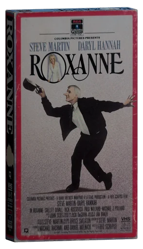 Roxanne VHS, RCA/Columbia Pictures Home Video