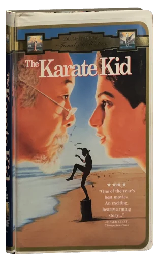 The Karate Kid VHS, Columbia TriStar Home Video