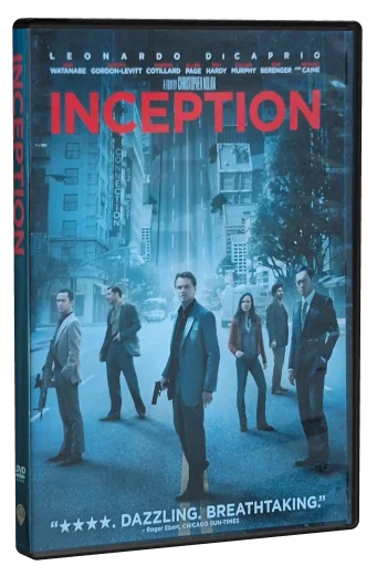 Inception DVD, Warner Home Video